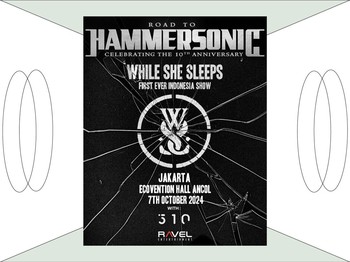 Menuju Perayaan Satu Dekade Hammersonic Festival Tampilkan While She Sleeps