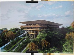 Istana Wakil Presiden di IKN Mulai Dibangun, Ditarget Rampung Agustus 2025