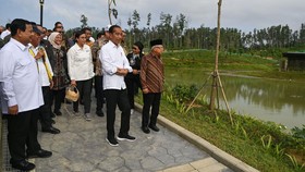 Ma'ruf Amin Groundbreaking Istana Wapres di IKN: Jadi Sumbu Perubahan