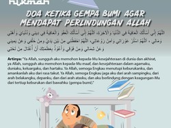 Doa ketika Gempa Bumi agar Mendapat Perlindungan Allah