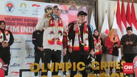 Rute Arak-arakan Peraih Medali Olimpiade Paris 2024 di Jakarta