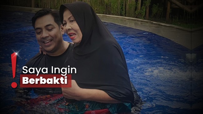Cerita Ustaz Riza Muhammad yang Rela Gendong Ibu saat Berpergian
