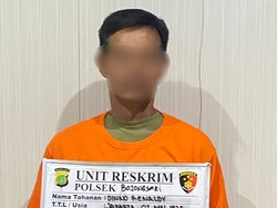Staf PN Depok Tersangka Kasus Penodongan Kini Berbaju Tahanan