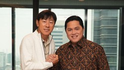 Tiada Dendam Shin Tae-yong pada Erick Thohir