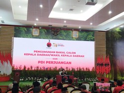 Saat Megawati Singgung Blok Medan di Acara Rekom Calon Kepala Daerah PDIP