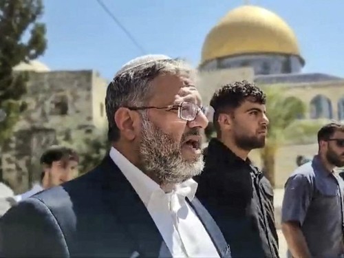 Menteri Israel Bersama 1.250 Yahudi Ibadah di Kompleks Masjid Al-Aqsa