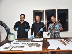 Warga di Morut Temukan 3 Senpi Rakitan-300 Amunisi Saat Cari Katak di Hutan
