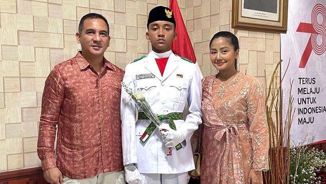 5 Anak Artis Jadi Anggota Paskibraka 17 Agustus Tingkat Kota hingga Istana Negara