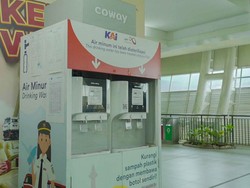 Ada Water Station di Stasiun LRT Jabodebek, Cek Informasinya!