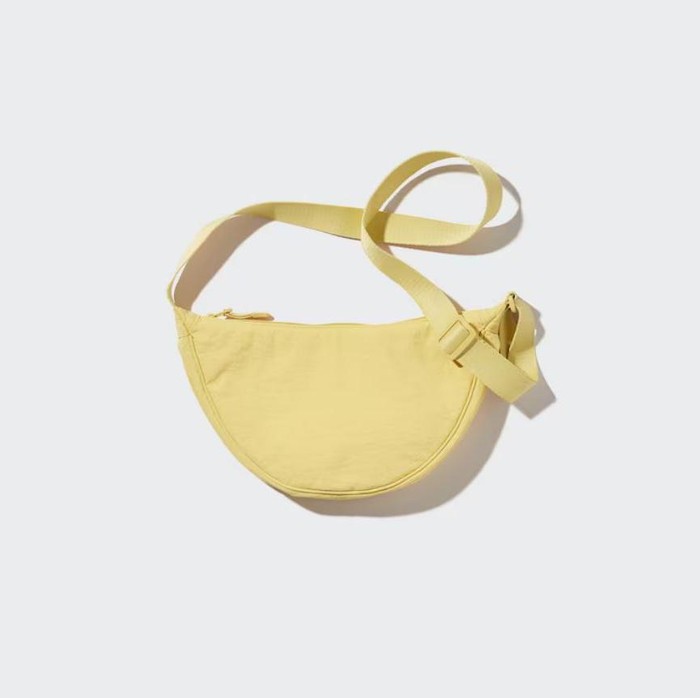 Round Mini Shoulder Bag (Yellow)