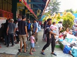 Penampakan SD di Manggarai Jadi Tempat Pengungsian Korban Kebakaran