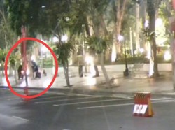 Detik-detik Petugas Kebersihan Difabel Dibegal di Balai Kota Surabaya