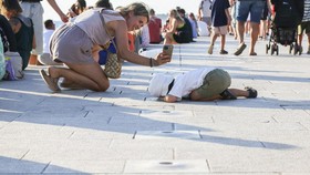 FOTO: Sea Organ, Pantai yang Bisa Bersenandung di Kroasia