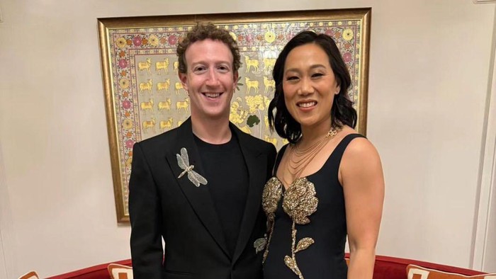Mark Zuckerberg dan istri