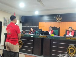 Hakim PN Kisaran Vonis Palti Hutabarat 5 Bulan Penjara