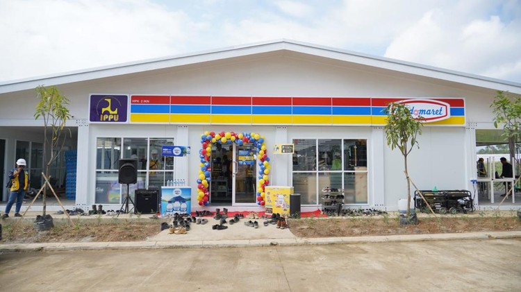 Penampakan Indomaret di IKN&period;
