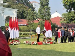 Jokowi Terima Atlet Peraih Medali Olimpiade 2024 di Istana