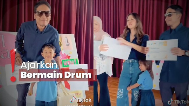 Anak Raisa dan Desta Ternyata Sekelas, Momen Bangga Jadi Orang Tua