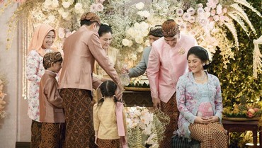 Nahyan Jadi Sorotan, 7 Momen Tingkeban & Tasyakuran 7 Bulan Kehamilan Erina Gudono