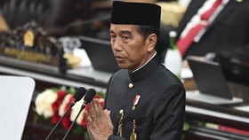FOTO: Pidato Kenegaraan Jokowi di Sidang Tahunan MPR 2024