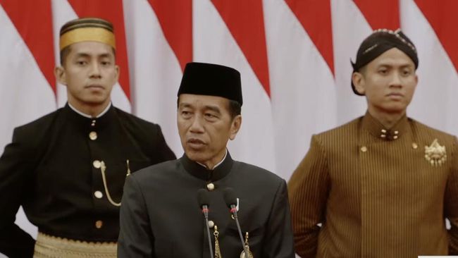 Jokowi Pamer Prestasi Pembangunan Infrastruktur di Pidato Kenegaraan
