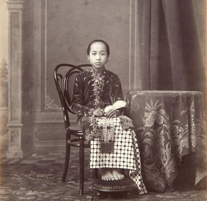 Koleksi Wereldmuseum Potret Gusti Raden Ayu Sekar Kedaton, putri Hamengku Buwono VII, Sultan Yogyakarta/Fotografer: Kassian Céphas, 1880-1891/Foto: instagram.com/wereldmuseum.amsterdam