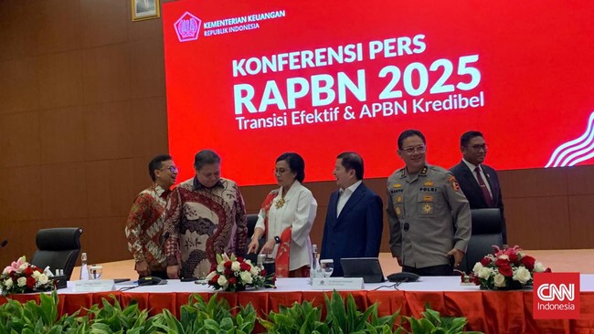Menkeu Sri Mulyani resmi mengalokasikan anggaran program makan bergizi gratis sebesar Rp71 triliun dalam RAPBN 2025.