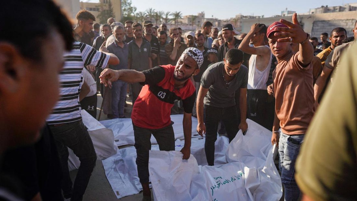 FOTO: Darah-Air Mata Gaza Akibat Agresi Israel, 40 Ribu Orang Tewas