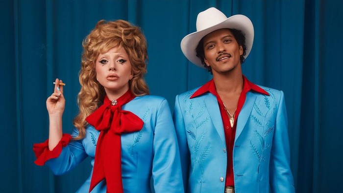 Lady Gaga dan Bruno Mars dalam Die With A Smile.