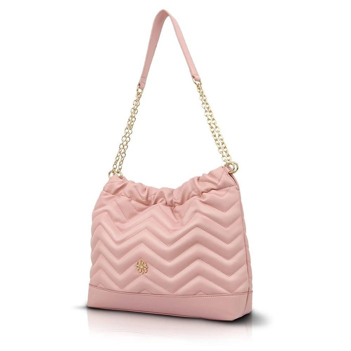 Les Catino Calosy Shoulder Quilted Soil