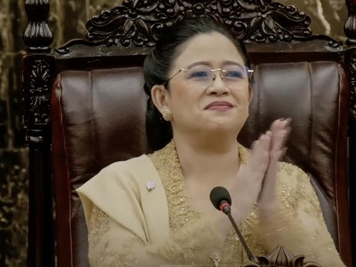 Puan Sambut Gibran di Sidang Tahunan MPR