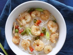 Resep Misoa Kuah Udang yang Lembut Mulur Berkuah Segar