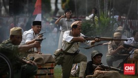 FOTO: Pentas Sosiodrama Pusaka Indonesia Jelang HUT ke-79 RI