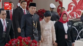 VIDEO: Kenakan Baju Adat Betawi, Jokowi Hadiri Sidang Tahunan MPR 2024