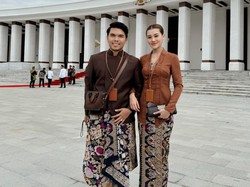 Intip Harga Outfit Thariq-Aaliyah Hadiri Upacara 17-an di IKN, Mewah!