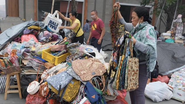 FOTO: Kebakaran di Pasar Seni Ubud Bali