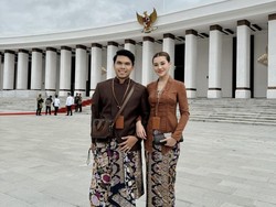 Ramaikan Kemerdekaan RI, Intip Gaya Artis Berbusana Adat di Istana Negara IKN