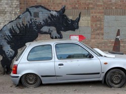 Mural Tema Binatang Karya Banksy Hiasi Penjuru London, Apa Maknanya?