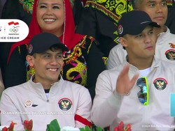 Rizki dan Veddriq Peraih Emas Olimpiade Paris Ikut Upacara HUT RI di IKN