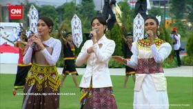 VIDEO: Vidi Aldiano hingga Mawar De Jongh Meriahkan HUT ke-79 RI