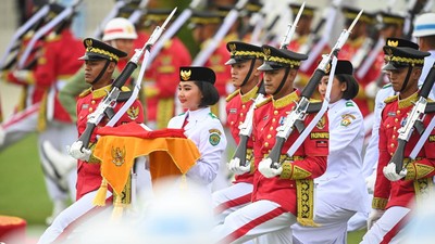 Tiket Upacara HUT RI di Istana Jadi Incaran, Sesi Pertama Langsung Penuh!