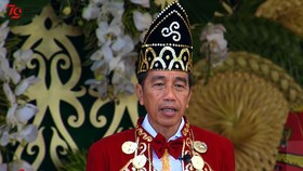 Jokowi usai Upacara HUT RI di IKN: Cuaca Sangat Mendukung, Tidak Panas