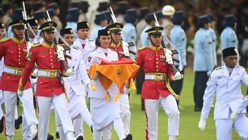 Prabowo Kukuhkan Paskibraka HUT RI ke-80 di Istana Besok