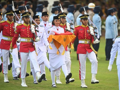 Prabowo Kukuhkan Paskibraka HUT RI ke-80 di Istana Besok