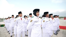 Nusantara Baru dan Indonesia Maju Jadi Nama Tim Paskibraka di IKN