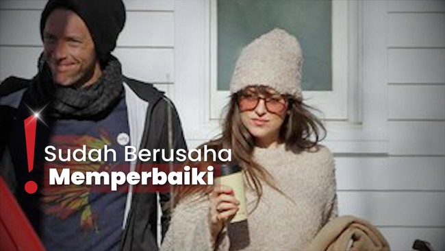 7 Tahun Pacaran, Dakota Johnson dan Chris Martin Dikabarkan Putus