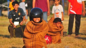 FOTO: Meriah Lomba HUT ke-79 Kemerdekaan RI di Berbagai Daerah