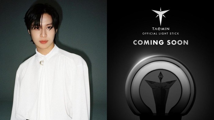 Taemin SHINee Tunjukkan Desain Lightstick untuk Aktivitas Solo