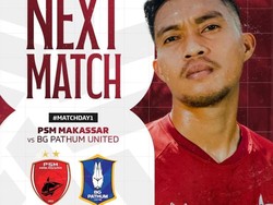 Jadwal PSM Makassar Vs BG Pathum United di ASEAN Club Championship 2024/2025