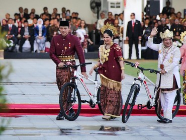 Jadi Busana Terbaik, Makna Baju AHY dan Annisa Pohan di Upacara 17 Agustus 2024